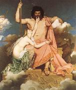 Jean-Auguste Dominique Ingres Thetis bonfaller Zeus USA oil painting artist